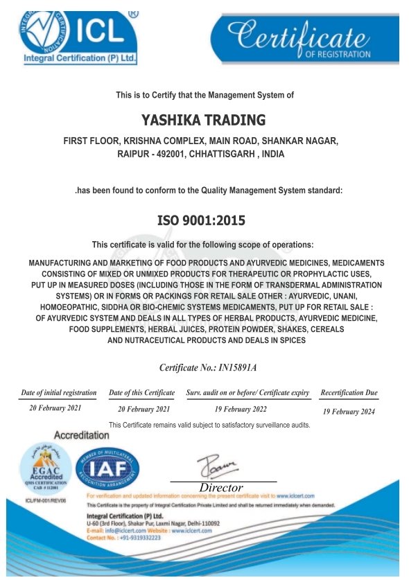 ICL Certificate